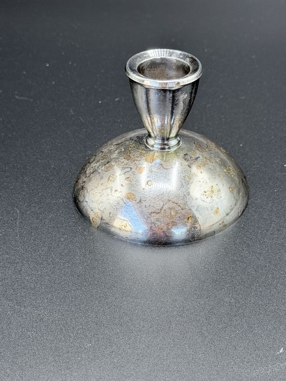 Vintage Oneida Silversmiths Silverplate Taper Candlestick Candle Holder